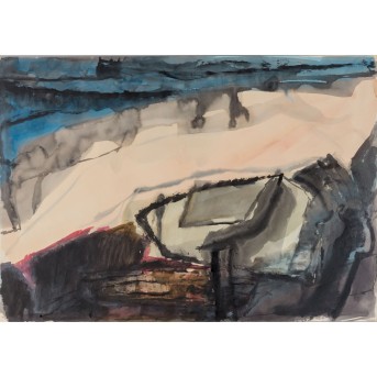 KÜNSTLER/IN 20. Jh., Informelle Komposition,