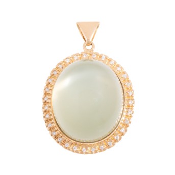 Anhänger mit Mondstein,