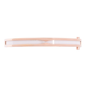 BULGARI BULGARI Armreif  'B.zero1' mit weißer Keramik,