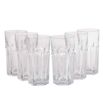BACCARAT BACCARAT 6 Longdrinkgläser 'Harcourt'.