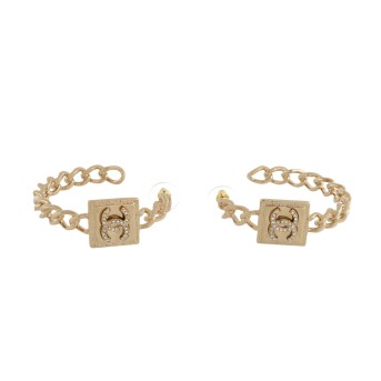 CHANEL hoop earrings, coll.: S/S Pre-Collection 2023.