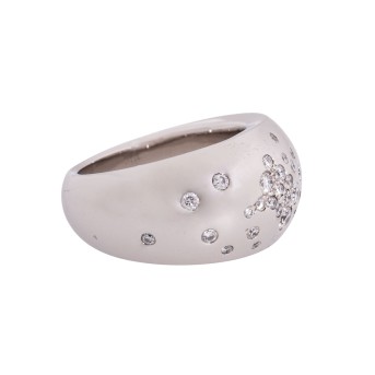 WEMPE BY KIM WEMPE BY KIM Ring mit 31 Brillanten zus. ca. 1,84 ct,