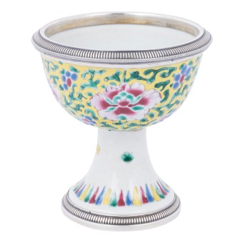 Famille jaune-Pokal. CHINA, um 1900.