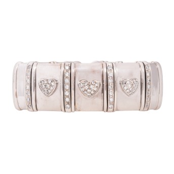 Bangle with diamonds 