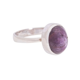 Ring mit Sternrubin,