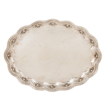 ÖSTERREICH-UNGARN Tablett, Silber, 1847.