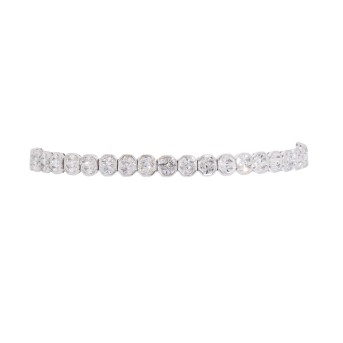 Tennis bracelet with 40 diamonds 