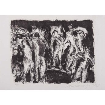 HENNINGER, MANFRED (1894-1986), 'Badende', 1974,