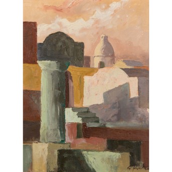 RUBINO, SERGIO (1948) 'Architekturszene'
