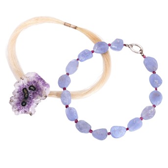 Konvolut aus 2 Colliers,