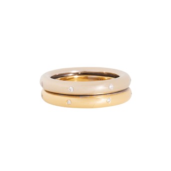 Ring mit 14 Brillanten,