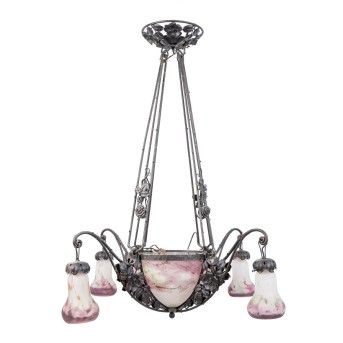 MULLER FRÈRES 'Ceiling lamp'