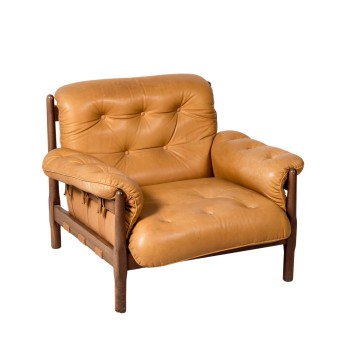 IN DER ART VON JEAN GILLON 'Sessel' 1970er Jahre.