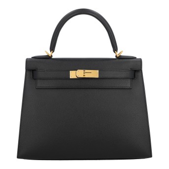 HERMÈS HERMÈS Handtasche 'KELLY BAG SELLIER 28'.
