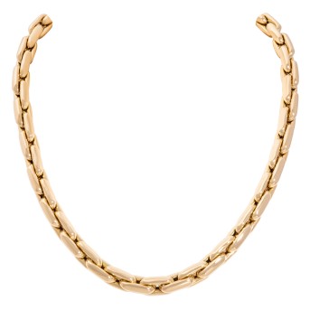 Collier/Ankerkette, doppelt geschliffen und Hochglanz poliert,