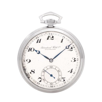 IWC IWC Offene Taschenuhr von ca. 1940-1941.