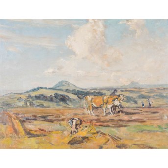 MAHRINGER, PAUL (1904-1969), 'Stauferland bei Schwäbisch Gmünd', 1927,
