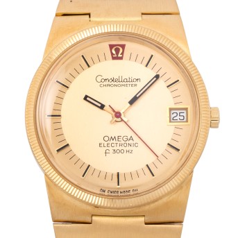 OMEGA OMEGA Vintage Constellation Chronometer f300Hz Herrenuhr, Ref. 198.7264. Ca. 1970er Jahre.