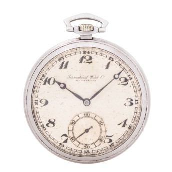 IWC IWC offene Taschenuhr ca. 1937.