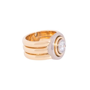 Ring mit Brillant ca. 1 ct,