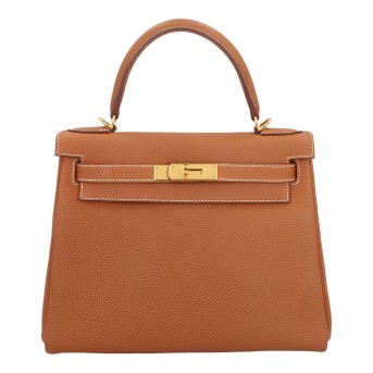 HERMÈS HERMÈS Henkeltasche 'KELLY BAG RETOURNE 28', Koll.: 2023.