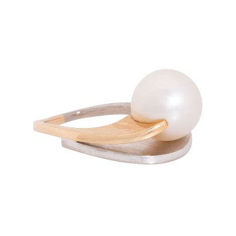 Ring mit Südsee-Zuchtperle,