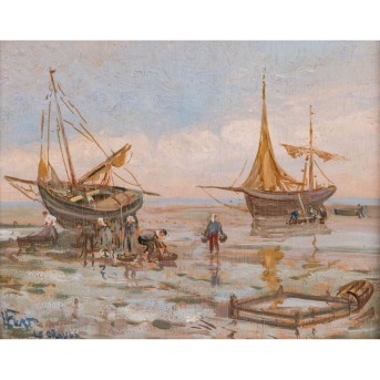 FURT, PIERRE LÉONCE (1870-?), 'Segelboote',