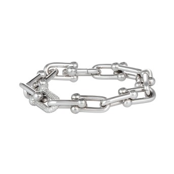 TIFFANY&CO HardWear bracelet with diamonds,