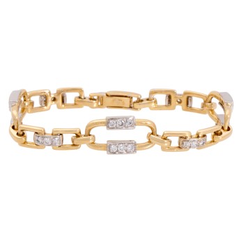 Bracelet with 30 diamonds