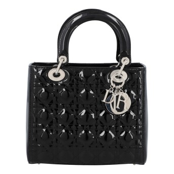 CHRISTIAN DIOR shoulder bag 'MEDIUM SIZE LADY DIOR'.