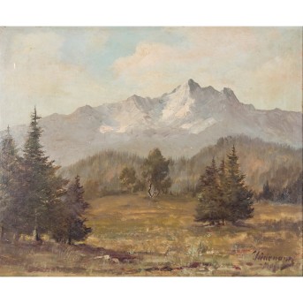 WIEDENMANN, LUDWIG (1934-2007) &quot;Near Staudach in Chiemgau&quot;