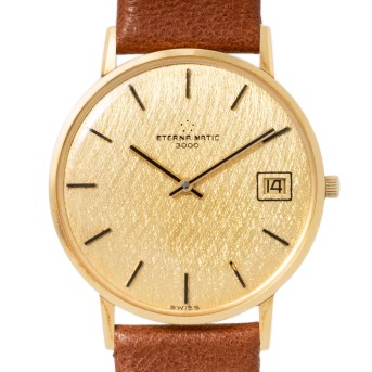 ETERNA-MATIC ETERNA MATIC 3000 Ref 744 Vintage Herrenuhr mit Papieren.