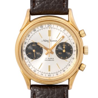NUMA JEANNIN Limited Edition 'Edition Antiquite' men's chronograph. 