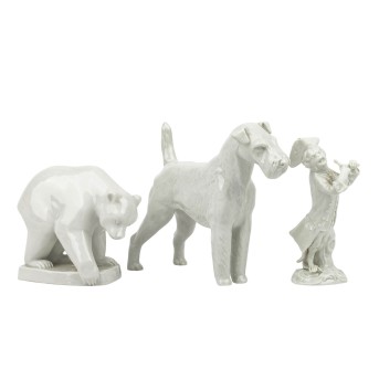 MEISSEN MEISSEN 3-tlg Konvolut Figuren, 20. Jh.