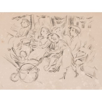 UNOLD, MAX (1885-1964), 'Im Park', 1919,