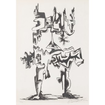 ZADKINE, OSSIP (1890-1967), 'La revolution du plancher', 1966,
