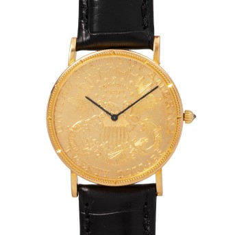 CORUM 20 Dollars Coin watch Ref 5514556 Men's watch. Box and papers. 