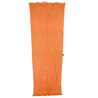 HERMÈS long scarf 'NEW LIBRIS'.
