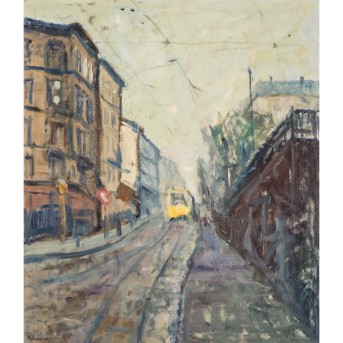 ULMER, OTTO (1904-1973) 'Stuttgart Alexanderstrasse' 1957
