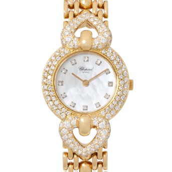 CHOPARD fine 'Mother-of-Pearl & Factory Diamonds' ladies' watch, Ref. 10/5745.