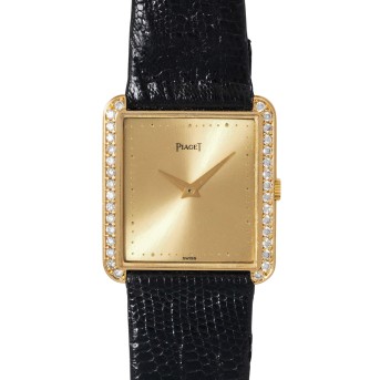 PIAGET Protocole Ref 91535 men's watch with papers from 1985. 