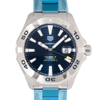 TAG HEUER Aquaracer Ref WAY2012 men's watch from 2021. NEW & UNWORN. Box and papers. 