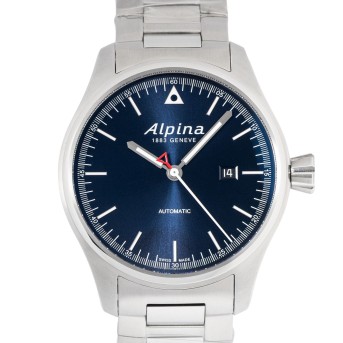 ALPINA Startimer Pilot Ref AL-525N4S6B 'Limited Edition' men's watch from 2021. NEW & UNWORN. Box and papers. 