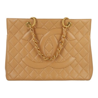 CHANEL CHANEL VINTAGE Shopper 'GRAND SHOPPING TOTE GST', Koll.: 1996-1997.