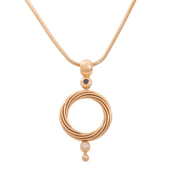 WEMPE BY KIM WEMPE BY KIM Clip-Anhänger 'Helioro' mit Brillanten