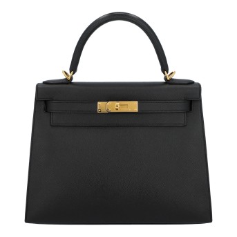 HERMÈS handbag 'KELLY 28'.