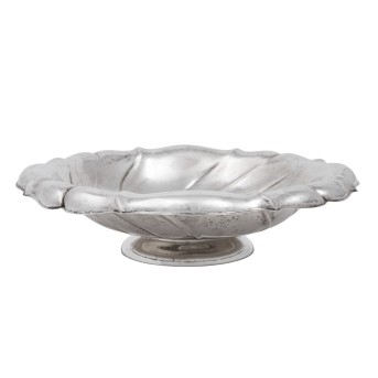 WILKENS WILKENS Fußschale, 830 Silber, 20. Jh.