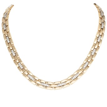 Chain, brick pattern,