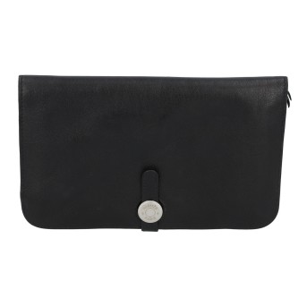 HERMÈS HERMÈS Portemonnaie 'DOGON DUO', Koll.: 2008.