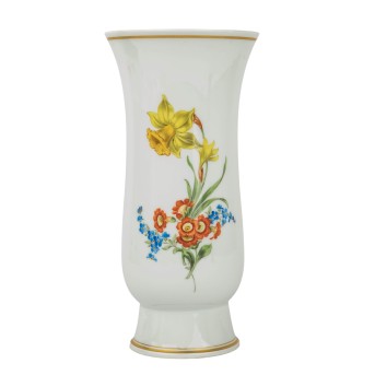 MEISSEN MEISSEN Vase 'Bumenmalerei', 1. Wahl, 20. Jh.
